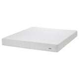 Matelas en mousse blanche ÅKREHAMN, rectangulaire, confort 3 couches, mousse à mémoire de forme, fermeture éclair.