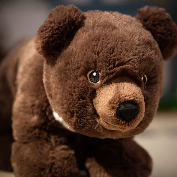 ALPTALL Peluche, ourson noir d'Asie, 27 cm
