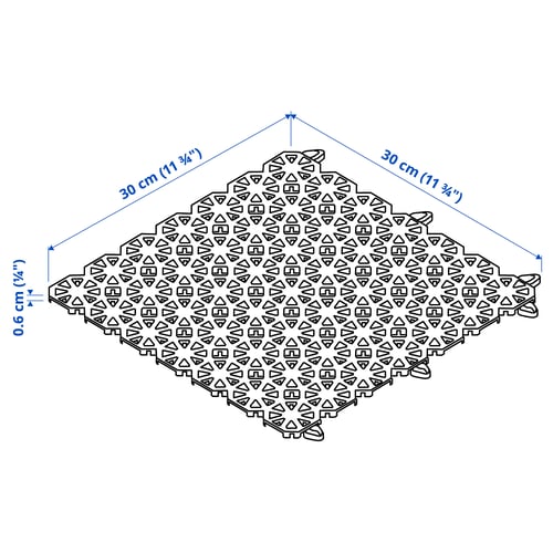 Illustration avec les mesures du produit : ALTAPPEN.