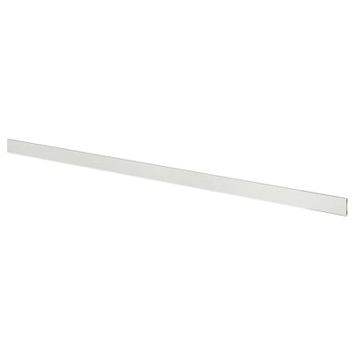 ASPUDDEN Plinthe, gris clair, 220x8 cm
