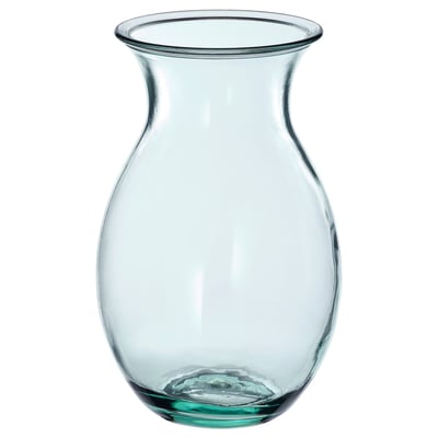 BERGKÖRSBÄR Vase, verre/vert, 20 cm