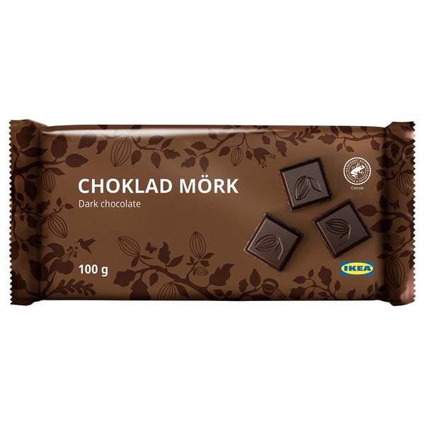 Chocolat noir Ikea 100g