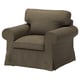 EKTORP Fauteuil, Kilanda gris brun
