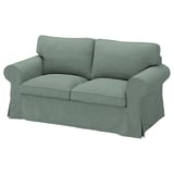 EKTORP Housse canapé 2 pl, Hemmesta gris vert