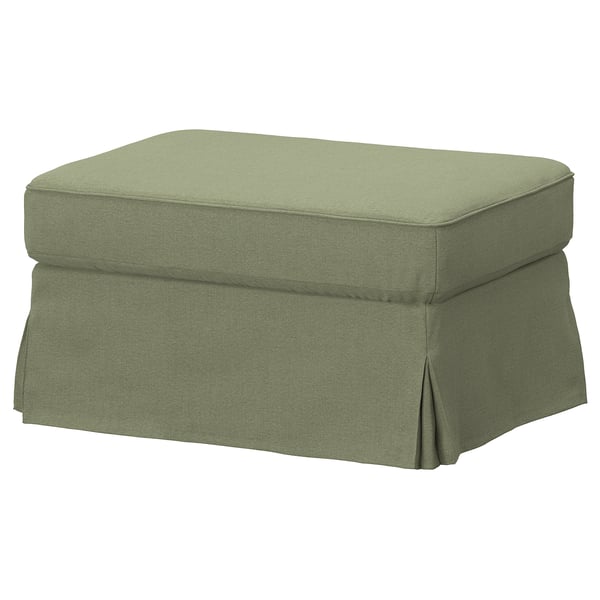 EKTORP Repose-pieds av rangement, Naggen gris vert