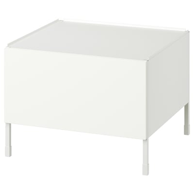 ENHET Support pour lave-linge/sèche-linge, blanc, 60x62x45 cm