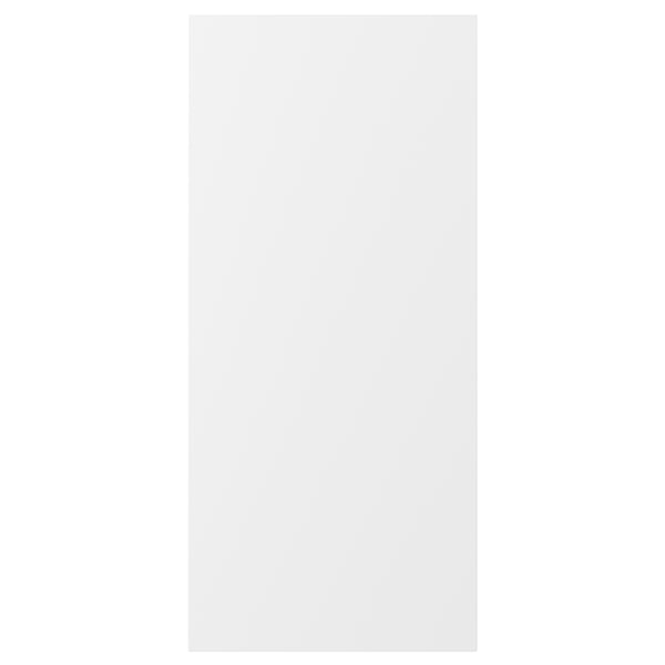 Panneau de recouvrement FÖRBÄTTRA, blanc, plastique, rectangulaire, design moderne.