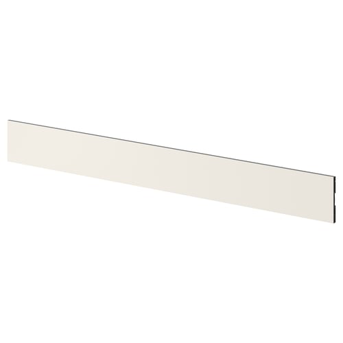 Socle de cuisine en plastique blanc, long rectangle, garantie 25 ans.