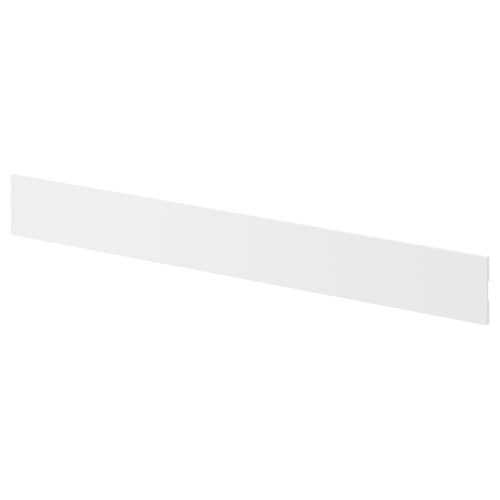 FÖRBÄTTRA, socle blanc, feuille plastique, rectangulaire, design minimaliste.