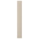 Porte simple, beige, rectangulaire, design simple, avec charnières à fermeture douce.