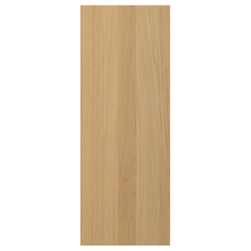 Panneaux en bois de chêne naturel FORSBACKA ; rectangulaire, uniforme, aux tons chauds, à surface lisse.