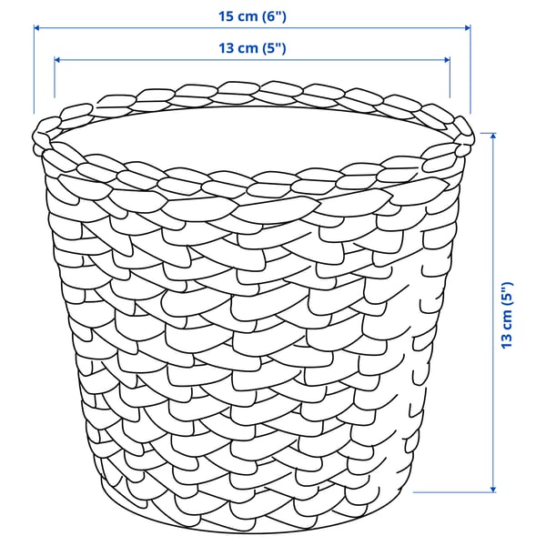 FRIDFULL Cache-pot, jacinthe d'eau, 12 cm