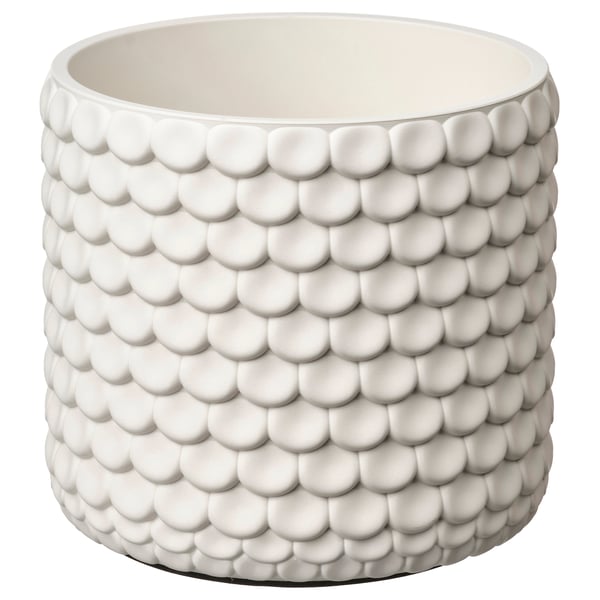 GLACIÄRBJÖRN Cache-pot, blanc, 12 cm