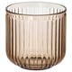 GRADVIS Cache-pot, intérieur/extérieur/brun clair, 9 cm