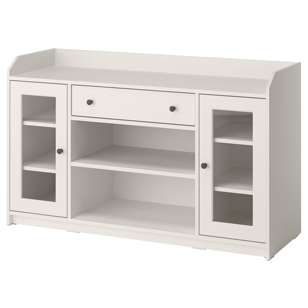 HAUGA Buffet, blanc, 140x46x84 cm