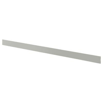 Socle de cuisine gris clair HAVSTORP, rectangulaire, lisse et uniforme.