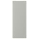 HAVSTORP : porte d’armoire de cuisine rectangulaire gris clair avec une surface lisse et sans joints.