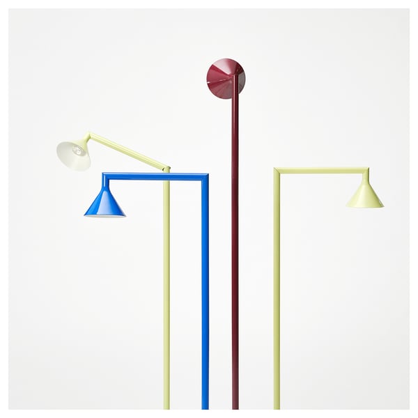 IKEA PS 2026 Lampadaire, jaune, 182 cm