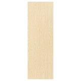 Panneau de porte en bois de style pin KALBÅDEN en beige. Bords élégants et design épuré, parfait pour les solutions de rangement de platsa.