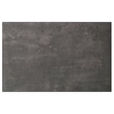 Un panneau frontal rectangulaire en béton texturé gris foncé KALLVIKEN, fabriqué en stratifié mélaminé haute pression et en panneaux de particules.