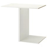 Séparateur d’armoire blanc KOMPLEMENT, en forme de U, en panneaux de particules, rangement personnalisable.