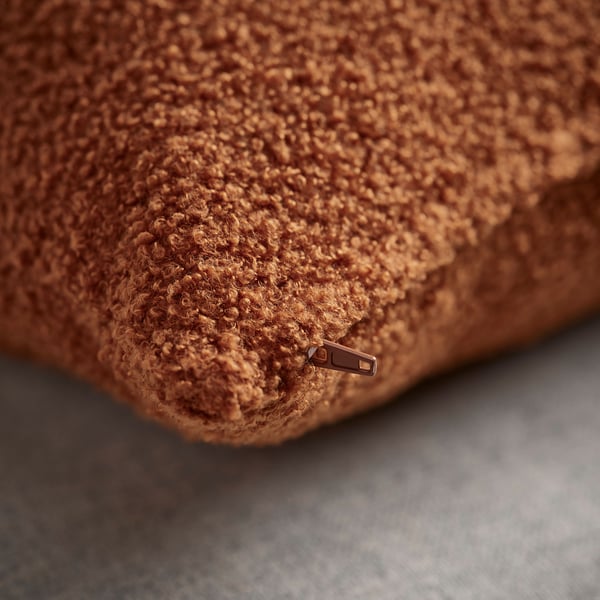 KRYDDBUSKE Housse de coussin, rouille, 50x50 cm
