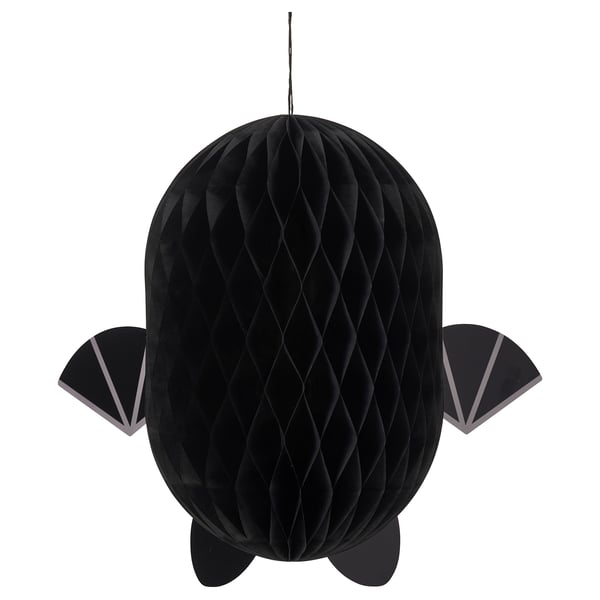 KUSTFYR Décoration à accrocher, chauve-souris noir, 42 cm