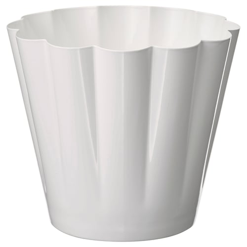 KVASTSPIREA Cache-pot, intérieur/extérieur/blanc cassé, 12 cm