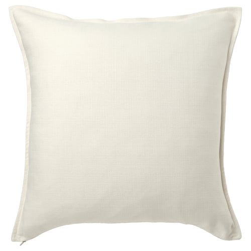 LAGERPOPPEL Housse de coussin, blanc cassé, 65x65 cm