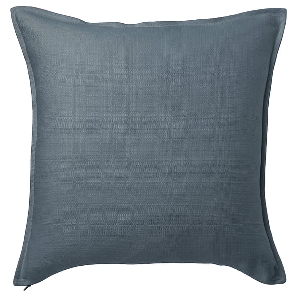 LAGERPOPPEL Housse de coussin, gris bleu, 65x65 cm