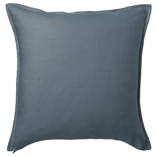 LAGERPOPPEL Housse de coussin, gris bleu, 65x65 cm