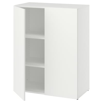 LASTARE Combinaison de rangement, blanc, 80x42x101 cm
