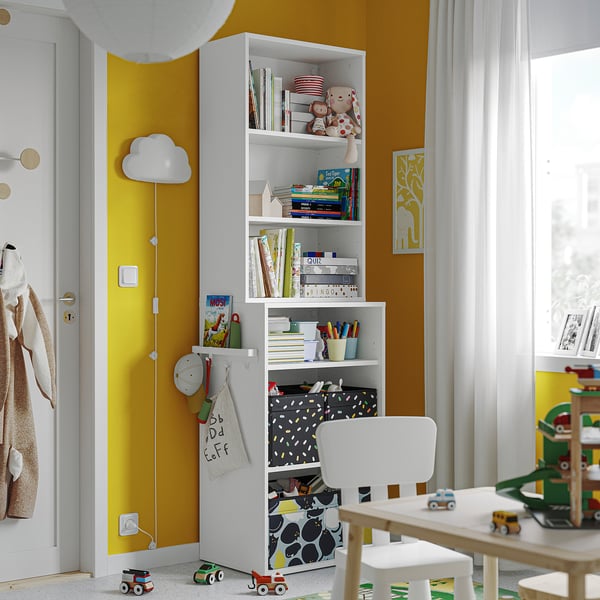 LASTARE Combinaison d'étagères, blanc, 60x42x201 cm