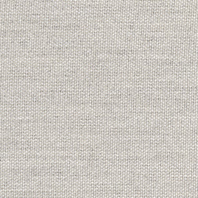 Gros plan d’un tissu tissé beige, présentant une texture fine et des coutures serrées et uniformes.