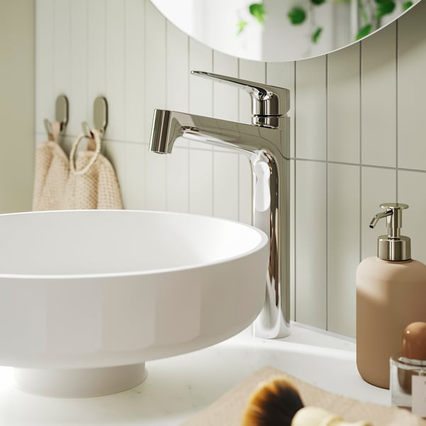 MAJSJÖN Mit salle de bain, poignée centrale, chromé, XL