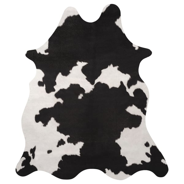 MAXTAXA Tapis, noir/blanc, 180x210 cm