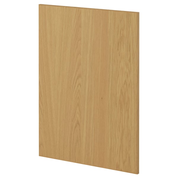 Porte d’armoire en bois METOD, finition chêne naturel, forme rectangulaire.