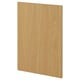 Porte d’armoire en bois METOD, finition chêne naturel, forme rectangulaire.