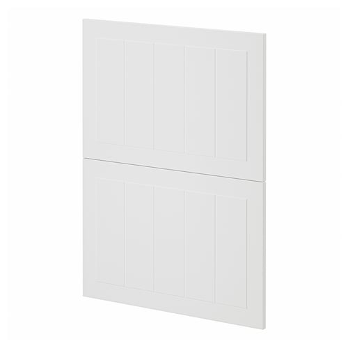 Armoire de cuisine blanche METOD, carrée, simple.