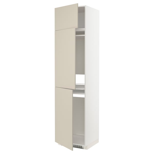 METOD Armoire réfrigérateur/congél+3ptes