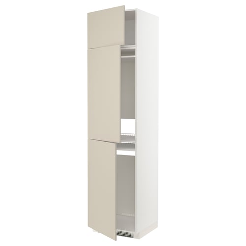 METOD Armoire réfrigérateur/congél+3ptes