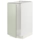 Armoire de cuisine METOD en vert avec un design moderne et carré.
