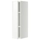 Armoire de cuisine blanche, design moderne élégant avec finition brillante.