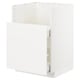 Armoire de cuisine METOD blanche, design épuré, look moderne.