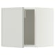 METOD Rangement mural, blanc/Aspudden gris clair, 40x40 cm