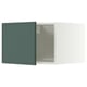 METOD Surmeuble réfr/cong, blanc/Aspudden gris-vert foncé, 60x40 cm