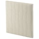 Paravent de bureau acoustique beige MITTZON rectangulaire avec tissu texturé, insonorisant.