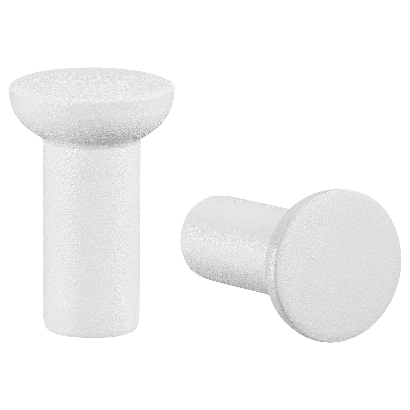 NYDALA Bouton, blanc, 16 mm