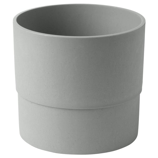 Nypot gris, plastique recyclé.