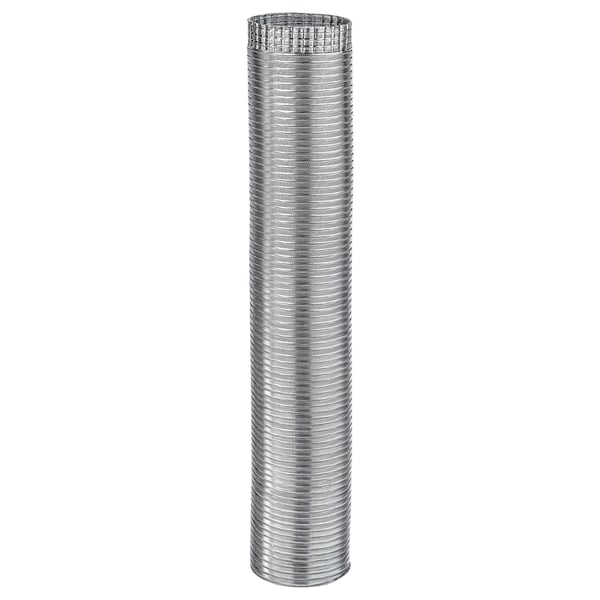 NYTTIG TUB 125 : aluminium, cylindrique, recouvert de maille, décoratif. Ton argenté, design moderne.